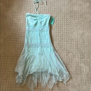 Elegant Aqua Teen dress